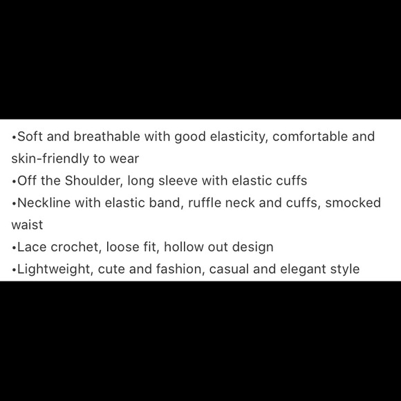 🖤HP🖤 1 XXL LEFT•Black Off-Shoulder Blouse - Picture 4 of 7